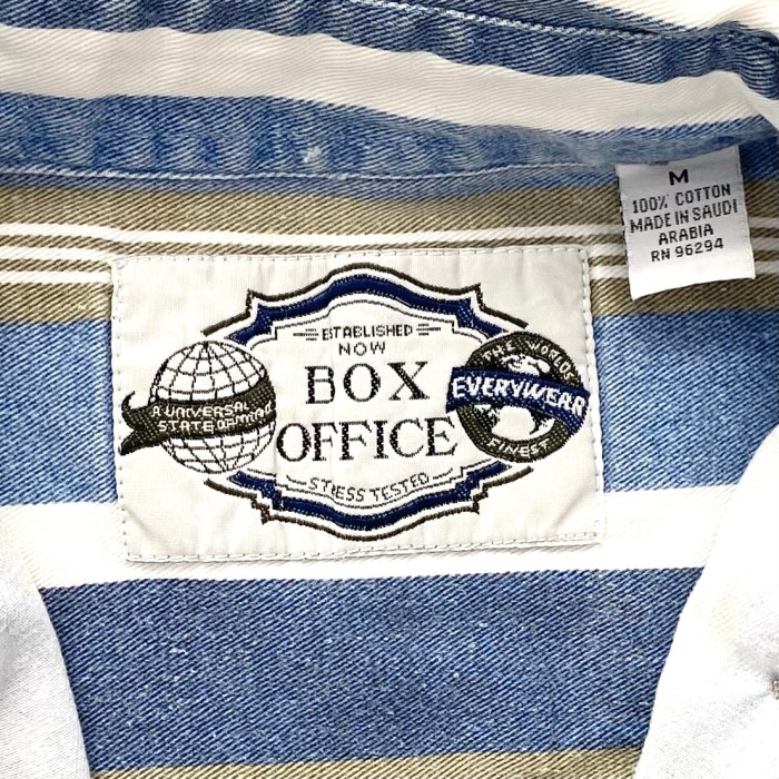 BOX OFFICE L/S ボタンダウンシャツ | Vintage.City 빈티지숍, 빈티지 코디 정보
