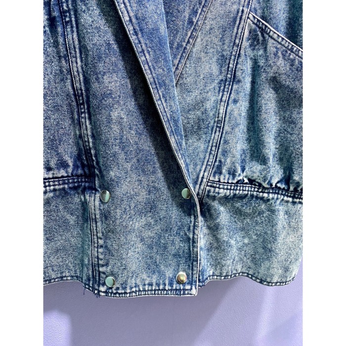 80s-90s／chemical denim jacket | Vintage.City Vintage Shops, Vintage Fashion Trends