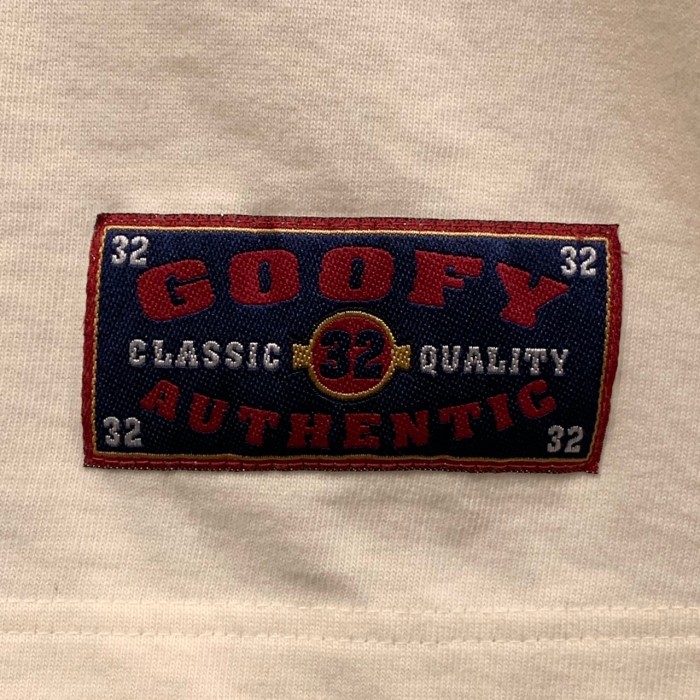 00’s Goofy Goof embroidery design football L/S Tee | Vintage.City 빈티지숍, 빈티지 코디 정보