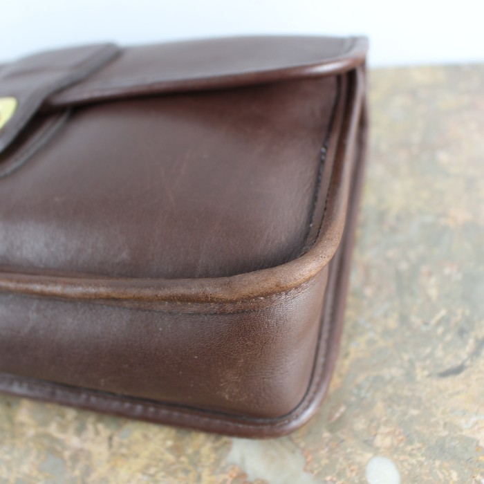 OLD COACH TURN LOCK LEATHER CLUTCH BAG MADE IN USA/オールドコーチターンロックレザークラッチバッグ | Vintage.City 빈티지숍, 빈티지 코디 정보