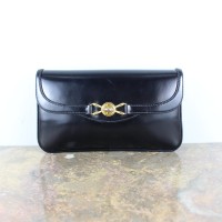 VINTAGE GUCCI LOGO LEATHER CLUTCH BAG MADE IN ITALY/オールドグッチロゴレザークラッチバッグ | Vintage.City 빈티지숍, 빈티지 코디 정보