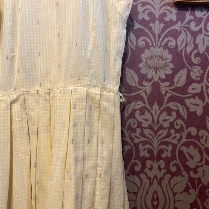 Gingham check × flower vintage dress | Vintage.City Vintage Shops, Vintage Fashion Trends