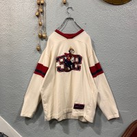 00’s Goofy Goof embroidery design football L/S Tee | Vintage.City ヴィンテージ 古着