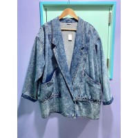 80s-90s／chemical denim jacket | Vintage.City ヴィンテージ 古着