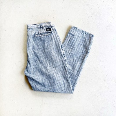 1990s SILVER TAB by Levi's Chemical Wash Denim Slacks MADE IN USA 【W34/L30】 | Vintage.City ヴィンテージ 古着