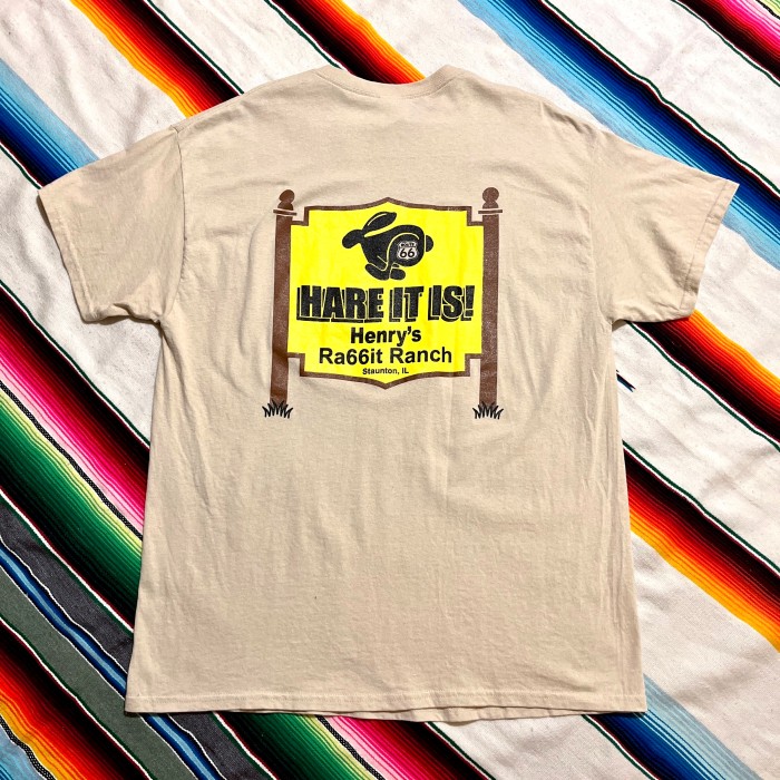 ROUTE66 HARE IT IS！ Tシャツ | Vintage.City 빈티지숍, 빈티지 코디 정보