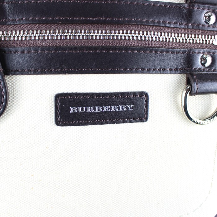 BURBERRY CANVAS LEATHER HAND BAG/バーバリーキャンバスレザーハンドバッグ | Vintage.City 古着屋、古着コーデ情報を発信
