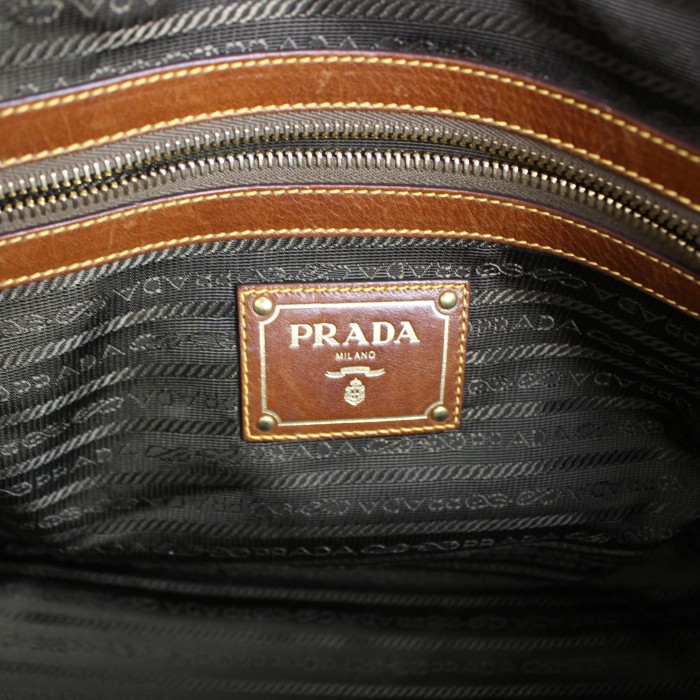 PRADA LOGO STRAW TOTE BAG/プラダロゴストロートートバッグ(カゴバッグ) | Vintage.City 古着屋、古着コーデ情報を発信