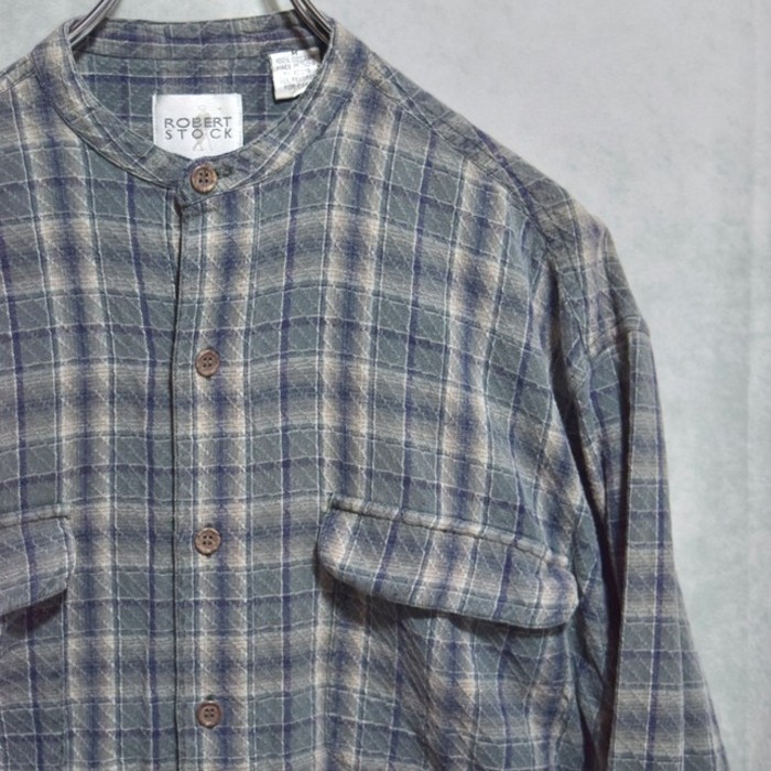 80s stand collar shirts | Vintage.City 古着屋、古着コーデ情報を発信