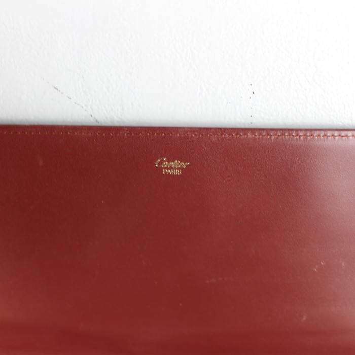 Cartier MUST LINE LEATHER CLUTCH BAG/カルティエマストラインレザークラッチバッグ | Vintage.City 古着屋、古着コーデ情報を発信