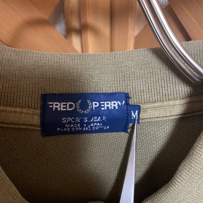 FRED PERRY ポロシャツ　カーキ　made in japan ゴルフ | Vintage.City 古着屋、古着コーデ情報を発信