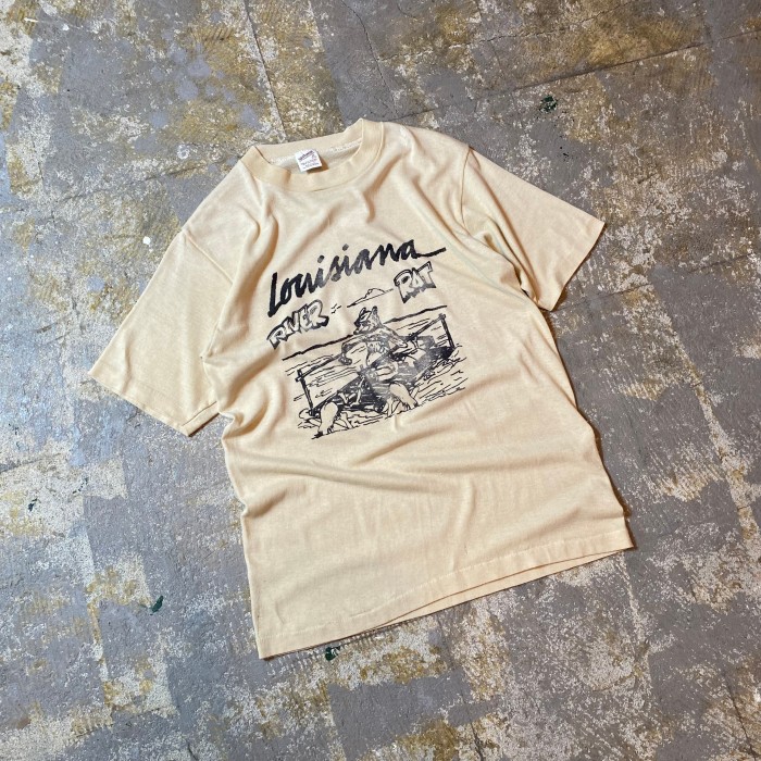 70s80s sportswear tシャツ USA製 RIVERRAT | Vintage.City 古着屋、古着コーデ情報を発信