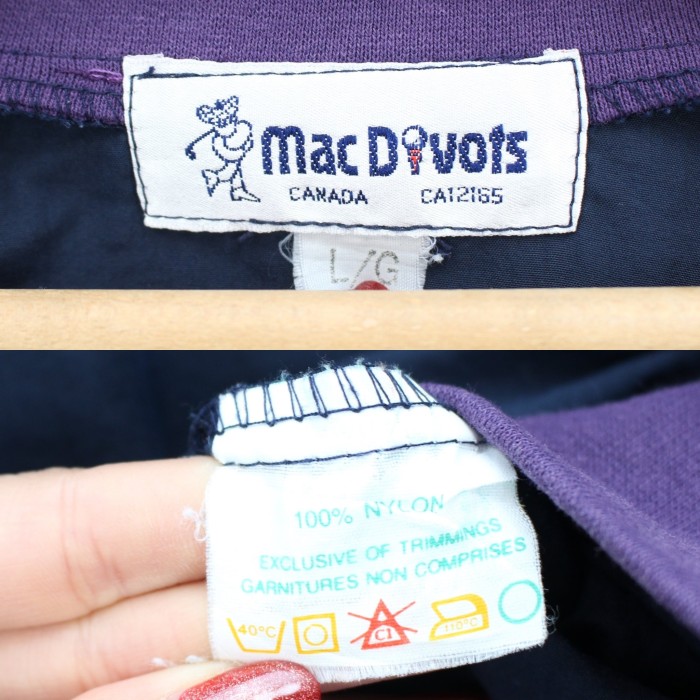 USA VINTAGE Mac Divots EMBROIDERY DESIGN PIPING PULLOVER GAME SHIRT/アメリカ古着刺繍デザインパイピングプルオーバーゲームシャツ | Vintage.City Vintage Shops, Vintage Fashion Trends