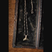Vintage silver × shell whale tail necklace | Vintage.City 古着屋、古着コーデ情報を発信