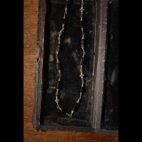 Vintage silver × onyx chain necklace | Vintage.City 古着屋、古着コーデ情報を発信