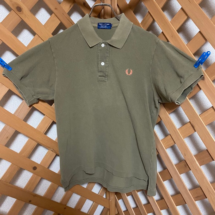 FRED PERRY ポロシャツ　カーキ　made in japan ゴルフ | Vintage.City 古着屋、古着コーデ情報を発信