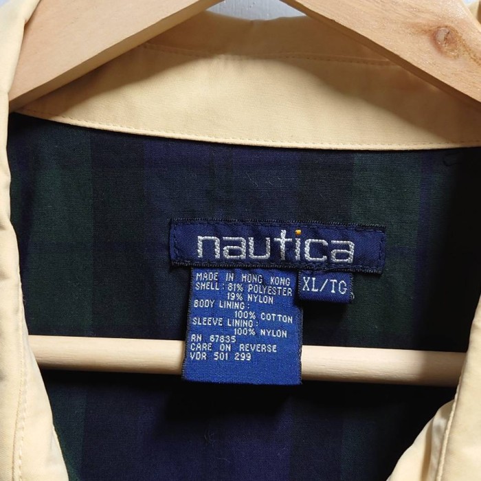 90’s nautica ポリエステル ナイロン ドリズラー ジャケット | Vintage.City 古着屋、古着コーデ情報を発信