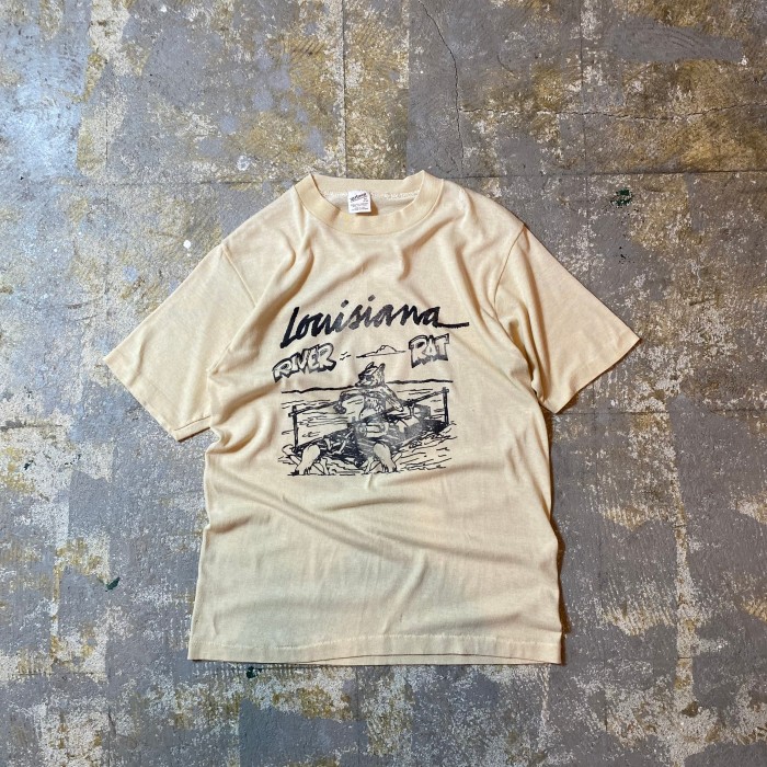 70s80s sportswear tシャツ USA製 RIVERRAT | Vintage.City 빈티지숍, 빈티지 코디 정보