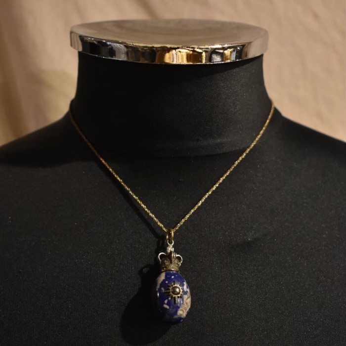 Vintage silver × lapis lazuli necklace | Vintage.City 古着屋、古着コーデ情報を発信