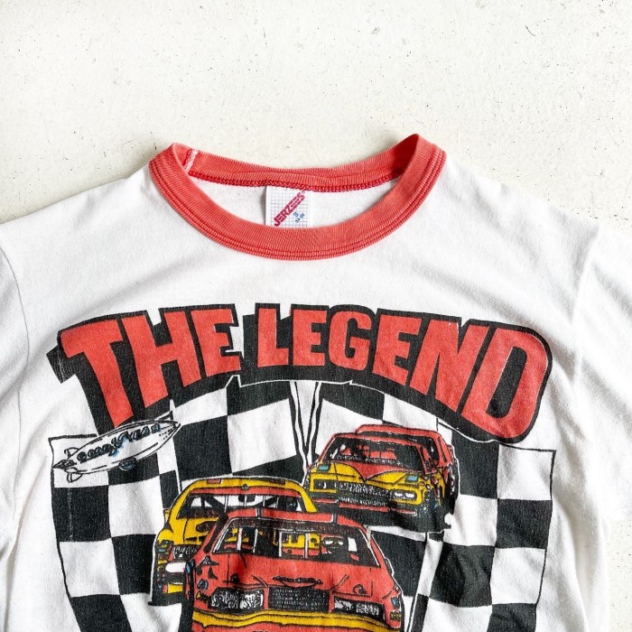 1990s "THE LEGEND" Ringer Tee JERZEES MADE IN USA 【S】 | Vintage.City 빈티지숍, 빈티지 코디 정보