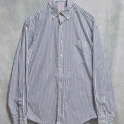 " brooks brothers " stripe pattern pin oxford BD shirts | Vintage.City ヴィンテージ 古着