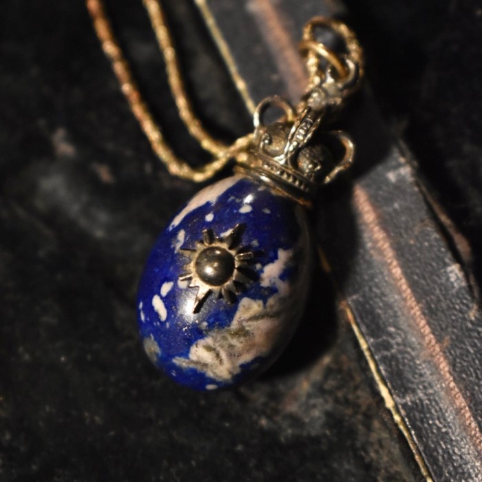 Vintage silver × lapis lazuli necklace | Vintage.City 古着屋、古着コーデ情報を発信