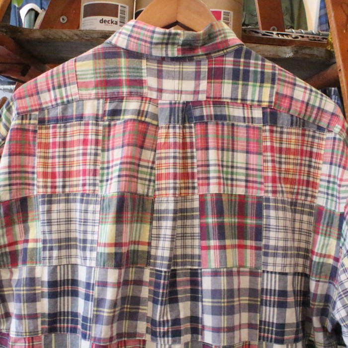 Ralph Lauren S/S SHIRT ラルフローレン パッチワークシャツ BLAKE | Vintage.City 빈티지숍, 빈티지 코디 정보