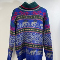 Eddie Bauer nordic turtle knit | Vintage.City ヴィンテージ 古着