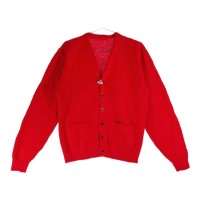 （Mサイズ）RED cardigan | Vintage.City 古着屋、古着コーデ情報を発信