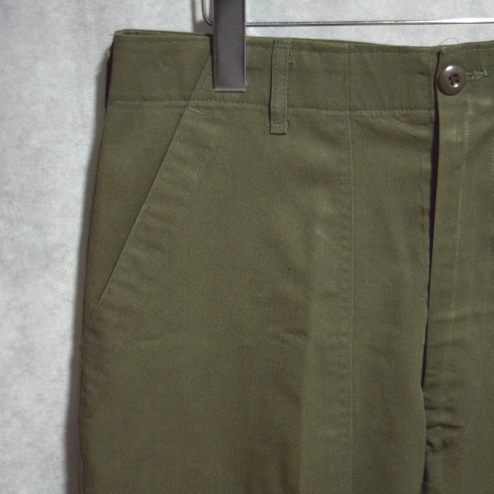 70s " us military " cotton x poly utility pants | Vintage.City 古着屋、古着コーデ情報を発信
