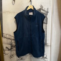 embroidery fleece vest | Vintage.City ヴィンテージ 古着