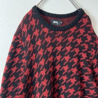 STUSSY design knit size M | Vintage.City 古着屋、古着コーデ情報を発信