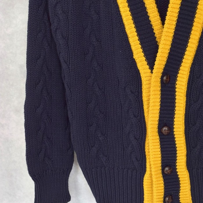 90s " GAP " cotton cable knit cardigan | Vintage.City 빈티지숍, 빈티지 코디 정보