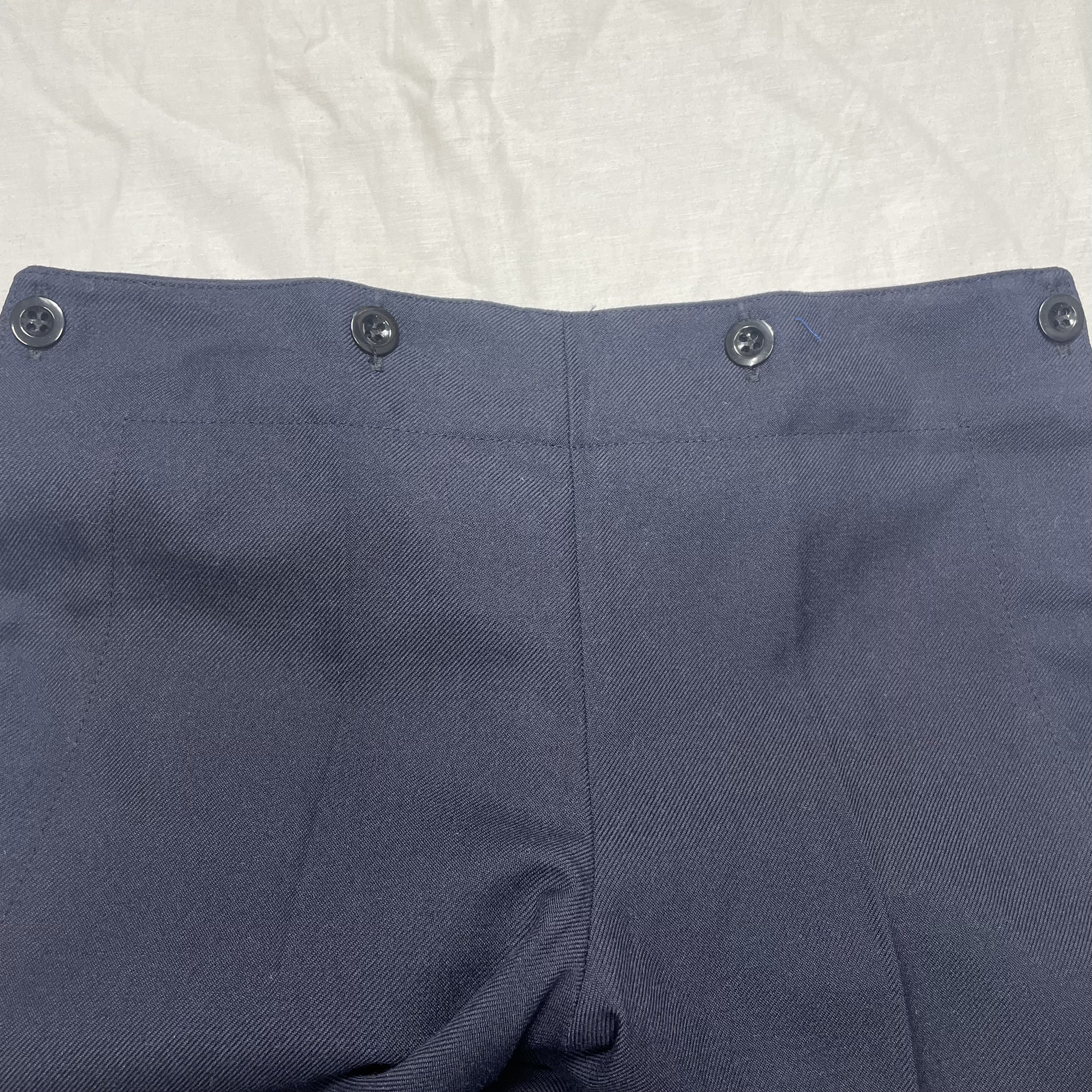 DEADSTOCK French army wool marine sailor pants / デッドストック