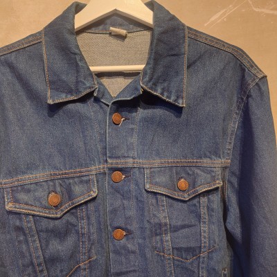 ノーブランドデニムジャケット　42サイズ　USA製　　コットン　ブルー　2219 | Vintage.City 古着屋、古着コーデ情報を発信