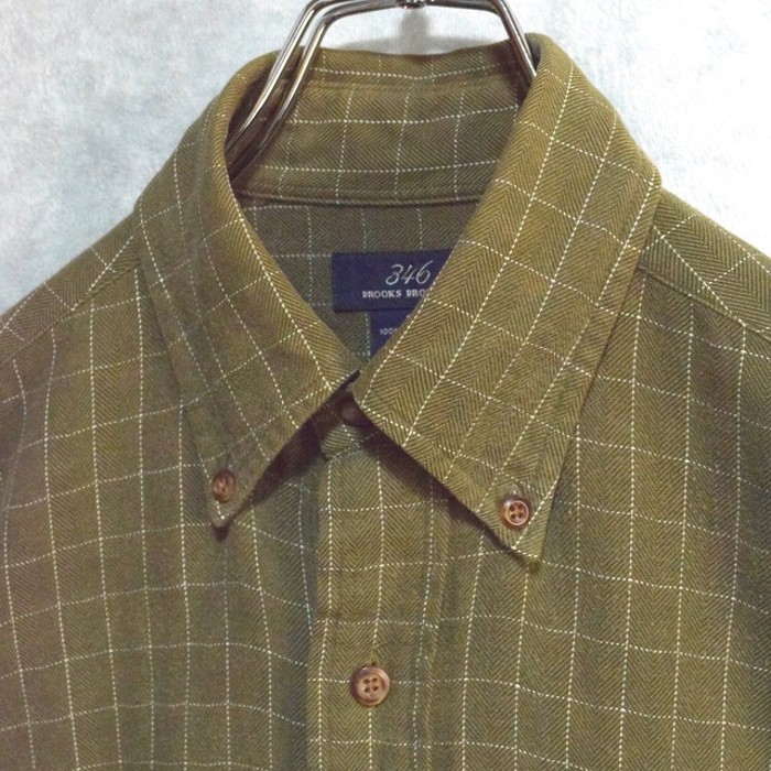 " brooks brothers " cotton light flannel BD shirts | Vintage.City 빈티지숍, 빈티지 코디 정보