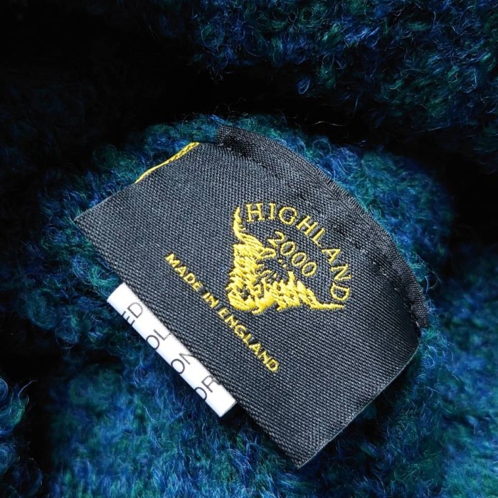 HIGHLAND 2000 イングランド製 ウール シャギー ニット キャップ | Vintage.City 古着屋、古着コーデ情報を発信