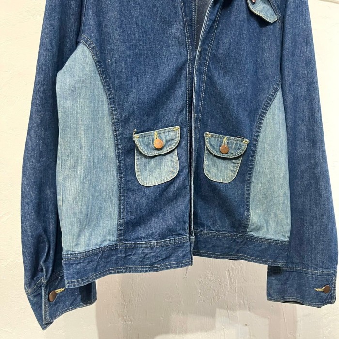 70s WRANGLER 2tone Denim Jacket "暴れ馬タグ" | Vintage.City Vintage Shops, Vintage Fashion Trends
