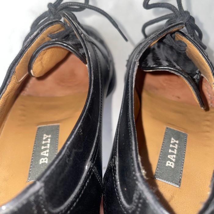 Made in ITALY BALLY black leather oxford shoes イタリア製 バリー 黒レザーシューズ | Vintage.City 빈티지숍, 빈티지 코디 정보