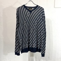 FENDI Total Pattern Sweater ITALY製 | Vintage.City 古着屋、古着コーデ情報を発信