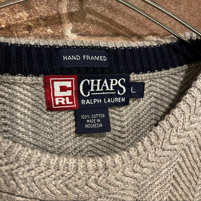90’s CHAPS RALPH LAUREN 肉厚 ニットセーター | Vintage.City 古着屋、古着コーデ情報を発信