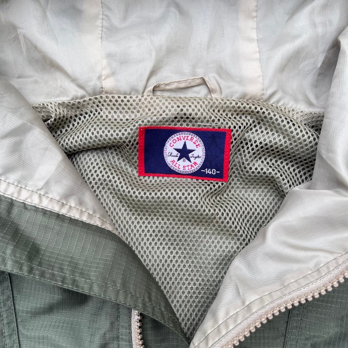 90's CONVERSE ALL STAR Military Nylon Jacket | Vintage.City 古着屋、古着コーデ情報を発信