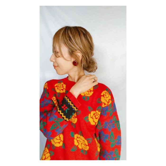 70-80sAcrylicSweater | Vintage.City 빈티지숍, 빈티지 코디 정보