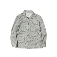 rayon linen blend coverall | Vintage.City 古着屋、古着コーデ情報を発信