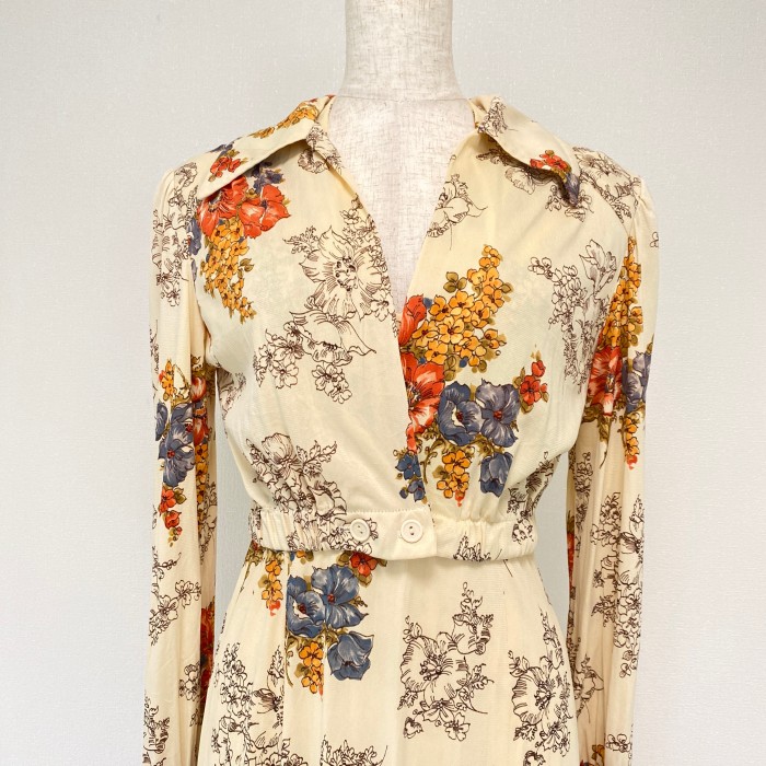 1970s Bolero & Halter Dress Set | Vintage.City 古着屋、古着コーデ情報を発信