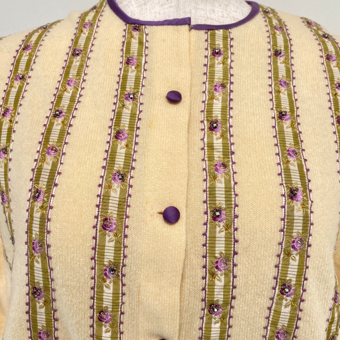 1950s Knit Cardigan | Vintage.City 古着屋、古着コーデ情報を発信