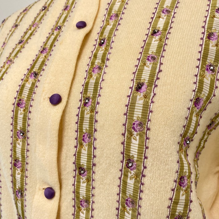 1950s Knit Cardigan | Vintage.City 빈티지숍, 빈티지 코디 정보