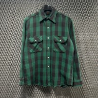 70s【BIG YANK】L/S Flannel Shirt | Vintage.City 빈티지숍, 빈티지 코디 정보