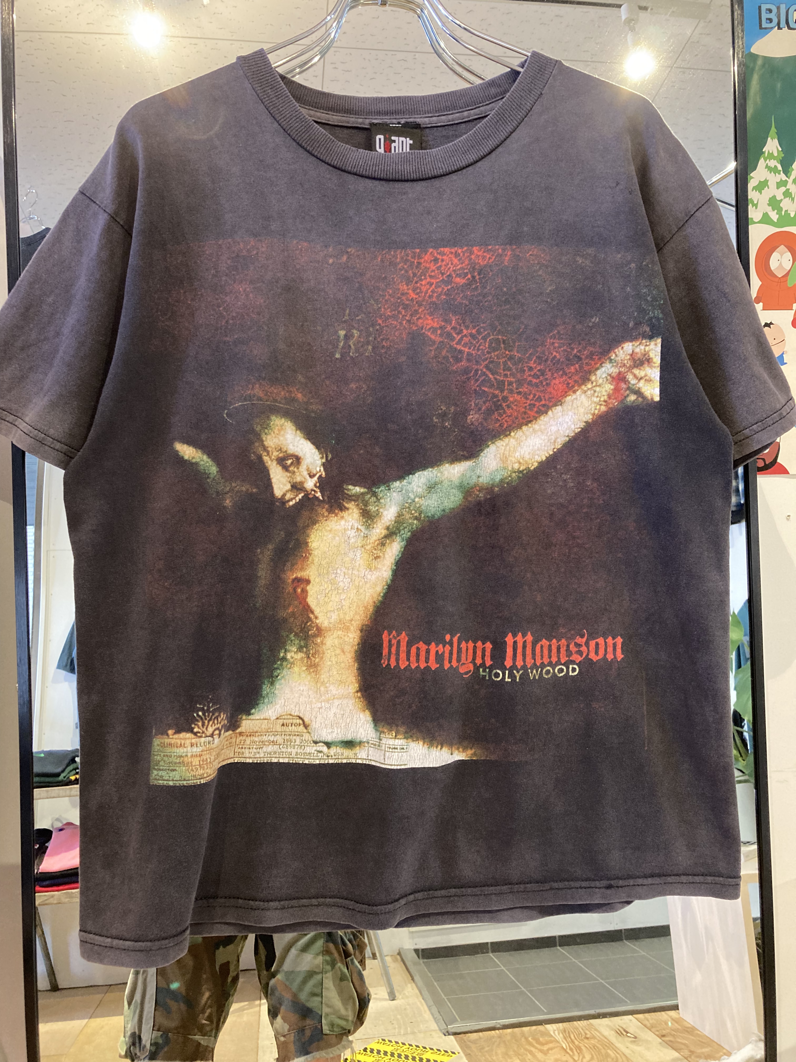 marilyn manson ビンテージ Tシャツ マリリンマンソン レア 2000年 Is ...