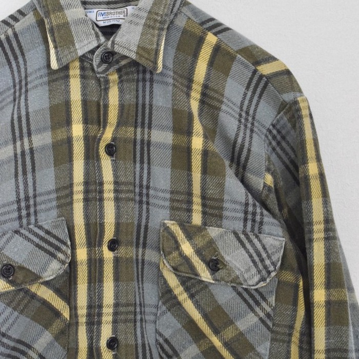 80s " five brother “ cotton flannel shirts | Vintage.City Vintage Shops, Vintage Fashion Trends